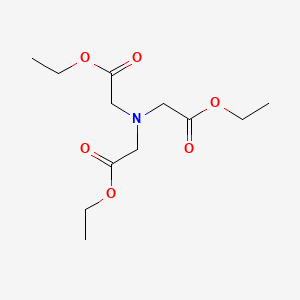 Triethyl 2,2',2''-nitrilotriacetate chemical structure (CAS 16669-54-8)