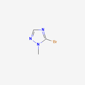 5-Bromo-1-methyl-1H-1,2,4-triazole chemical structure (CAS 16681-72-4)