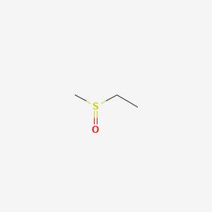 (Methylsulfinyl)ethane chemical structure (CAS 1669-98-3)