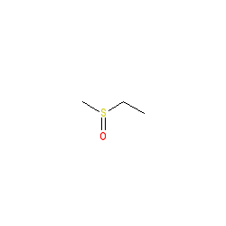(Methylsulfinyl)ethane chemical structure (CAS 1669-98-3)