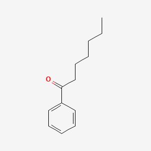 Heptanophenone chemical structure (CAS 1671-75-6)
