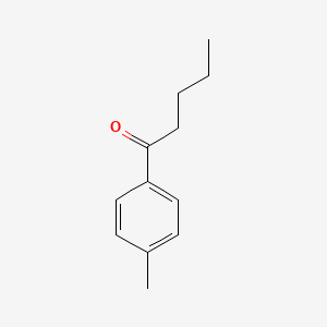 1-(p-tolyl)Pentan-1-one chemical structure (CAS 1671-77-8)