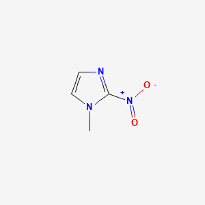 1-Methyl-2-nitro-1H-imidazole chemical structure (CAS 1671-82-5)