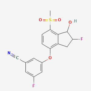 HIF-2α-IN-2 chemical structure (CAS 1672666-82-8)