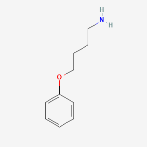 4-Phenoxybutan-1-amine chemical structure (CAS 16728-66-8)