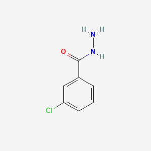 3-Chlorobenzhydrazide chemical structure (CAS 1673-47-8)