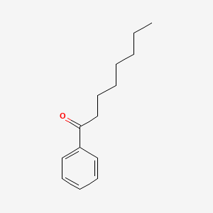 1-Phenyloctan-1-one chemical structure (CAS 1674-37-9)