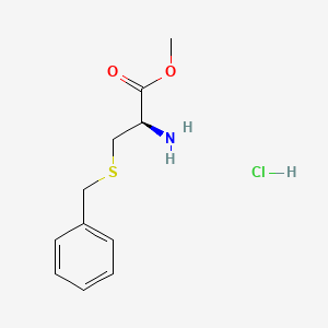 H-Cys(Bzl)-OMe.HCl chemical structure (CAS 16741-80-3)