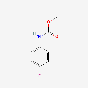 Methyl (4-fluorophenyl)carbamate chemical structure (CAS 16744-99-3)