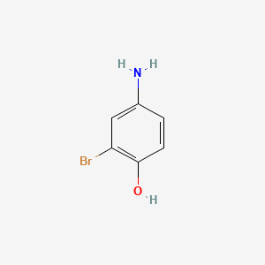 4-Amino-2-bromophenol chemical structure (CAS 16750-67-7)