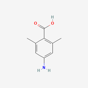 4-Amino-2,6-dimethylbenzoic acid chemical structure (CAS 16752-16-2)