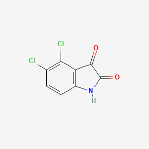 4,5-Dichloroisatin chemical structure (CAS 1677-47-0)