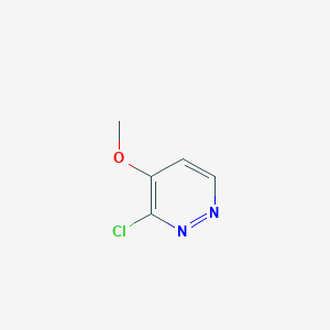 3-Chloro-4-methoxypyridazine chemical structure (CAS 1677-81-2)
