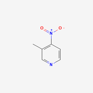3-Methyl-4-nitropyridine chemical structure (CAS 1678-53-1)