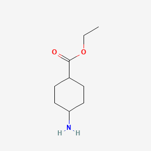 trans-Ethyl 4-aminocyclohexanecarboxylate chemical structure (CAS 1678-68-8)