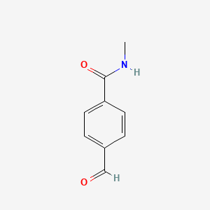 4-Formyl-N-methylbenzamide chemical structure (CAS 167837-57-2)