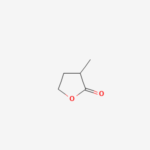 3-Methyldihydrofuran-2(3H)-one chemical structure (CAS 1679-47-6)