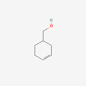 Cyclohex-3-en-1-ylmethanol chemical structure (CAS 1679-51-2)