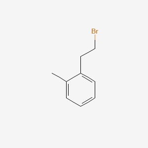1-(2-Bromoethyl)-2-methylbenzene chemical structure (CAS 16793-90-1)