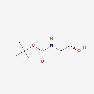 tert-Butyl (S)-(2-hydroxypropyl)carbamate chemical structure (CAS 167938-56-9)
