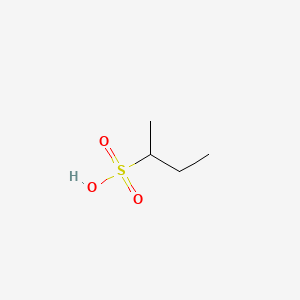 Butane-2-sulfonic acid chemical structure (CAS 16794-12-0)