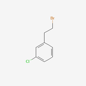 3-Chlorophenethyl Bromide chemical structure (CAS 16799-05-6)