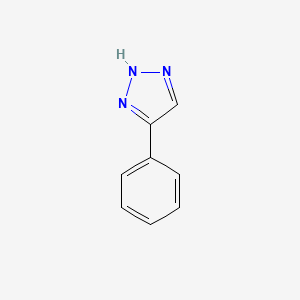 5-Phenyl-1H-1,2,3-triazole chemical structure (CAS 1680-44-0)