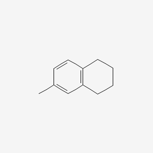 6-Methyl-1,2,3,4-tetrahydronaphthalene chemical structure (CAS 1680-51-9)