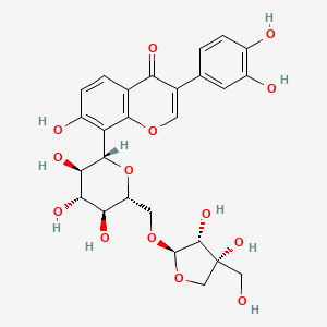 3'-Hydroxymirificin chemical structure (CAS 168035-02-7)