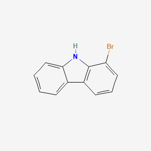 1-Bromo-9H-carbazole chemical structure (CAS 16807-11-7)