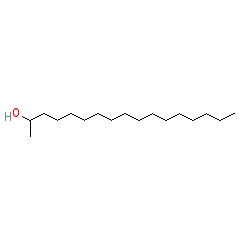 Heptadecan-2-ol chemical structure (CAS 16813-18-6)