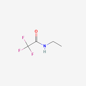 N-Ethyl-2,2,2-trifluoroacetamide chemical structure (CAS 1682-66-2)