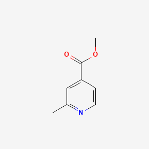 Methyl 2-methylisonicotinate chemical structure (CAS 16830-24-3)
