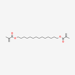 Tetradecane-1,14-diyl bis(2-methylacrylate) chemical structure (CAS 168473-14-1)
