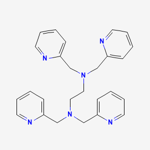 N1,N1,N2,N2-Tetrakis(pyridin-2-ylmethyl)ethane-1,2-diamine chemical structure (CAS 16858-02-9)