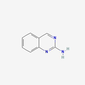 2-Aminoquinazoline chemical structure (CAS 1687-51-0)