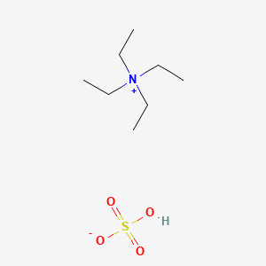 Tetraethylammonium hydrogensulfate chemical structure (CAS 16873-13-5)