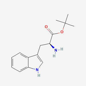 H-Trp-OtBu chemical structure (CAS 16874-09-2)