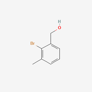 2-Bromo-3-methylbenzyl Alcohol chemical structure (CAS 168886-97-3)