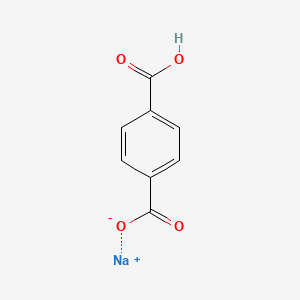 Sodium 4-carboxybenzoate chemical structure (CAS 16889-69-3)
