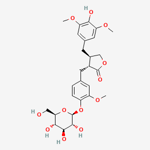 4-Demethyltraxillaside chemical structure (CAS 1691201-82-7)