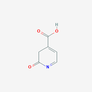 2-Oxo-2,3-dihydropyridine-4-carboxylic acid chemical structure (CAS 169253-31-0)