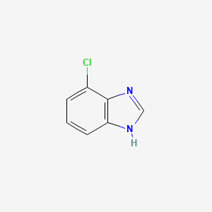 7-Chloro-1H-benzo[d]imidazole chemical structure (CAS 16931-35-4)