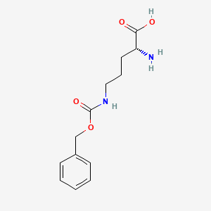 H-D-Orn(Z)-OH chemical structure (CAS 16937-91-0)
