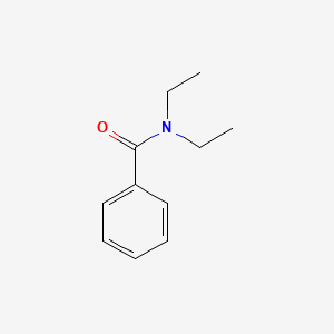 N,N-Diethylbenzamide chemical structure (CAS 1696-17-9)