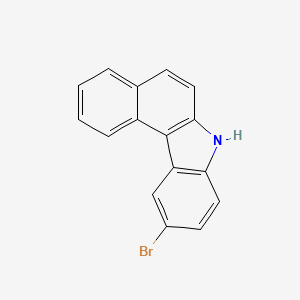 10-Bromo-7H-benzo[c]carbazole chemical structure (CAS 1698-16-4)