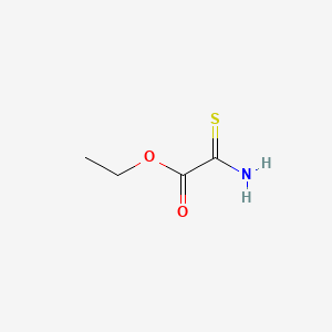 Ethyl 2-amino-2-thioxoacetate chemical structure (CAS 16982-21-1)