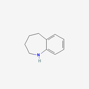 2,3,4,5-Tetrahydro-1H-benzo[b]azepine chemical structure (CAS 1701-57-1)