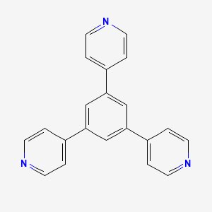 1,3,5-Tri(pyridin-4-yl)benzene chemical structure (CAS 170165-84-1)