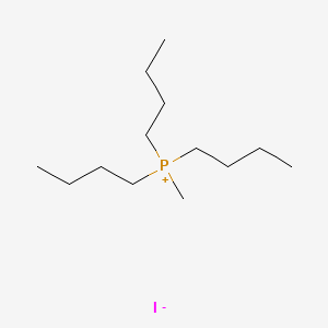 Methyltributylphosphoniumiodide chemical structure (CAS 1702-42-7)